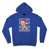 Dabbing Gingerbread Ugly Christmas Sweater Gift Hoodie