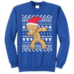 Dabbing Gingerbread Ugly Christmas Sweater Gift Sweatshirt