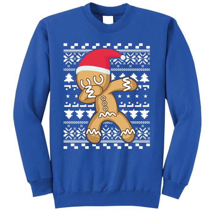 Dabbing Gingerbread Ugly Christmas Sweater Gift Sweatshirt