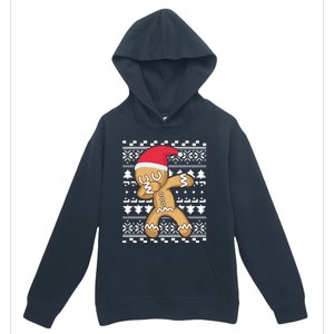 Dabbing Gingerbread Ugly Christmas Sweater Gift Urban Pullover Hoodie