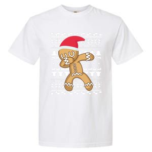 Dabbing Gingerbread Ugly Christmas Sweater Gift Garment-Dyed Heavyweight T-Shirt