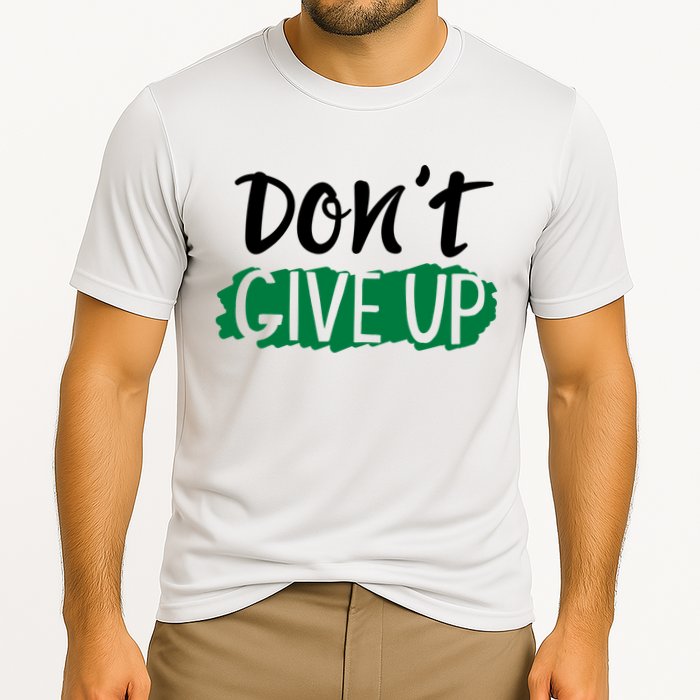 Don't Give Up Mental Health Awareness Cooling Performance Crew T-Shirt