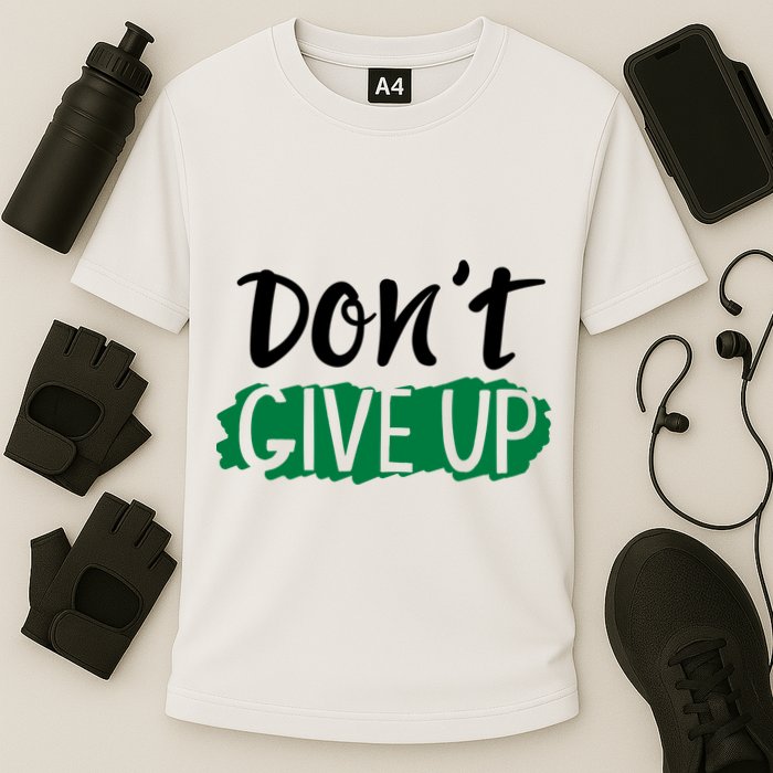 Don't Give Up Mental Health Awareness Cooling Performance Crew T-Shirt