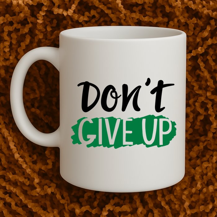 Don't Give Up Mental Health Awareness Mug