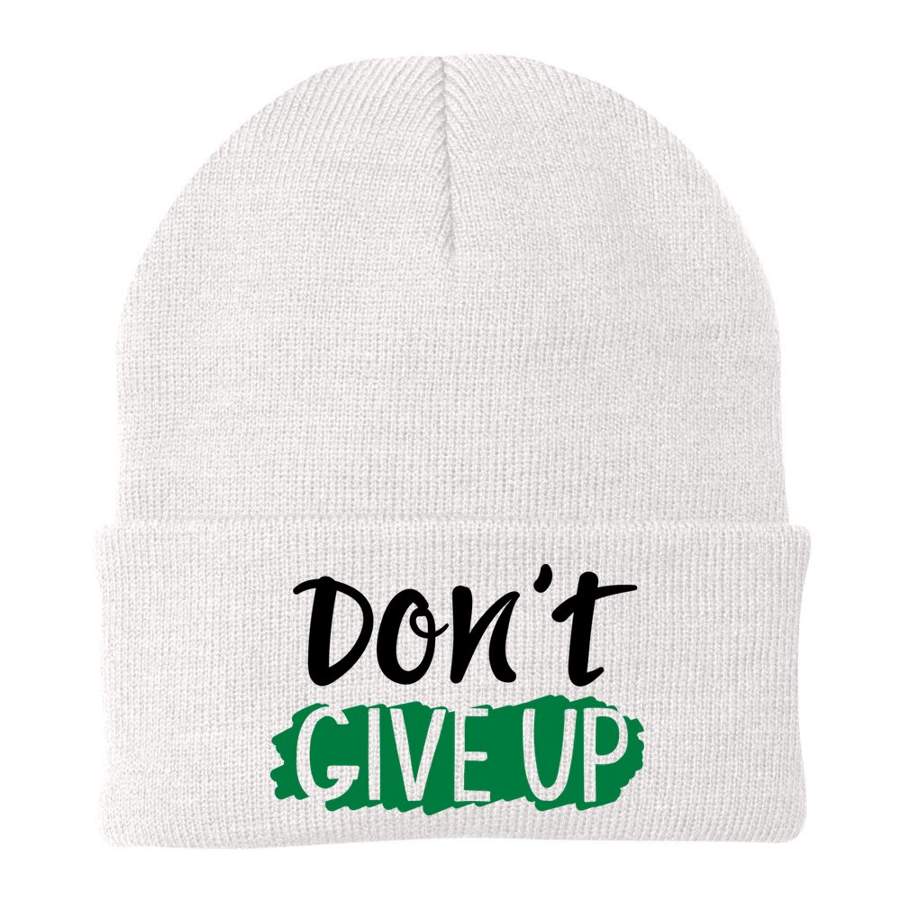 Don't Give Up Mental Health Awareness Beanie