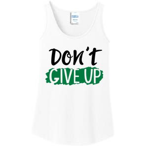 Don't Give Up Mental Health Awareness Ladies Essential Tank