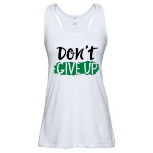 Don't Give Up Mental Health Awareness Ladies Essential Flowy Tank