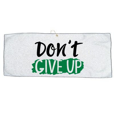 Don't Give Up Mental Health Awareness Large Microfiber Waffle Golf Towel