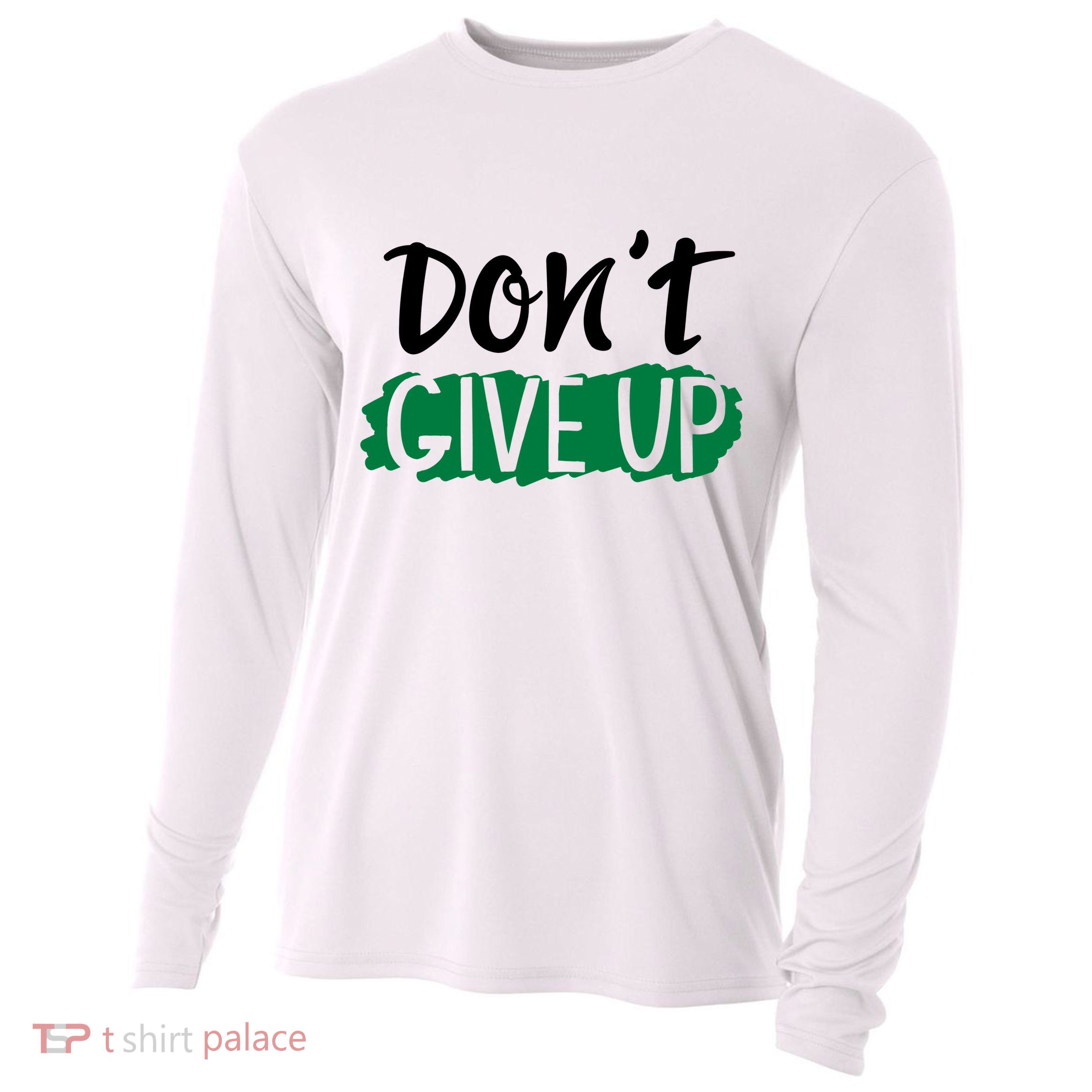 Don't Give Up Mental Health Awareness Cooling Performance Long Sleeve Crew