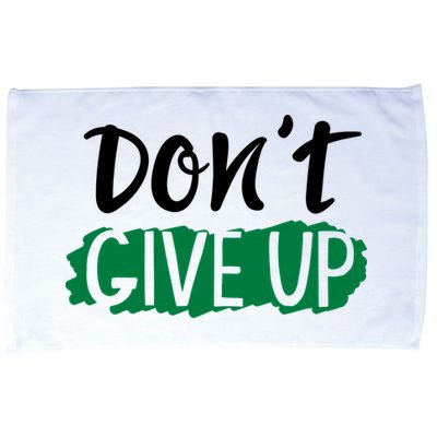 Don't Give Up Mental Health Awareness Microfiber Hand Towel