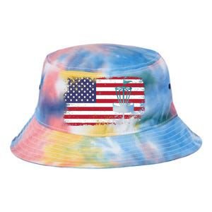 Disc Golf Usa Flag Disc Golf Tie Dye Newport Bucket Hat