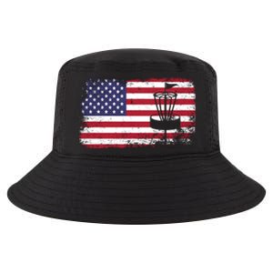 Disc Golf Usa Flag Disc Golf Cool Comfort Performance Bucket Hat