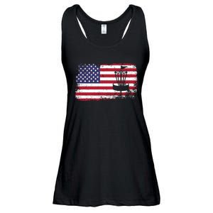 Disc Golf Usa Flag Disc Golf Ladies Essential Flowy Tank