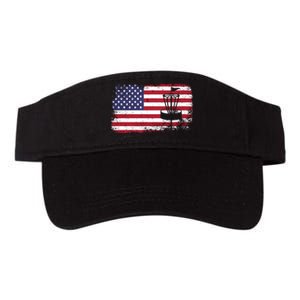 Disc Golf Usa Flag Disc Golf Valucap Bio-Washed Visor