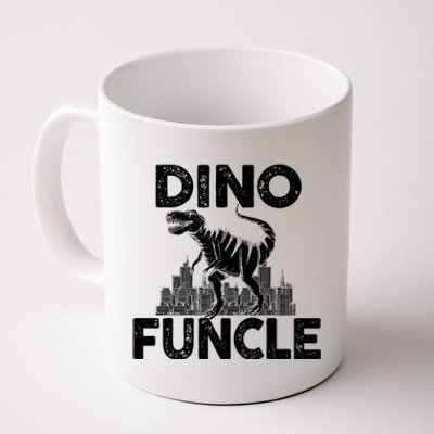 Dinomeaningful Giftfuncle Uncle Dinosaur Family Matching Cool Gift Coffee Mug