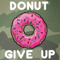 Donut Give Up Legacy Tie Dye Trucker Hat