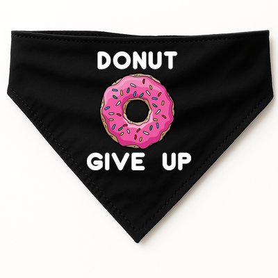 Donut Give Up USA-Made Doggie Bandana