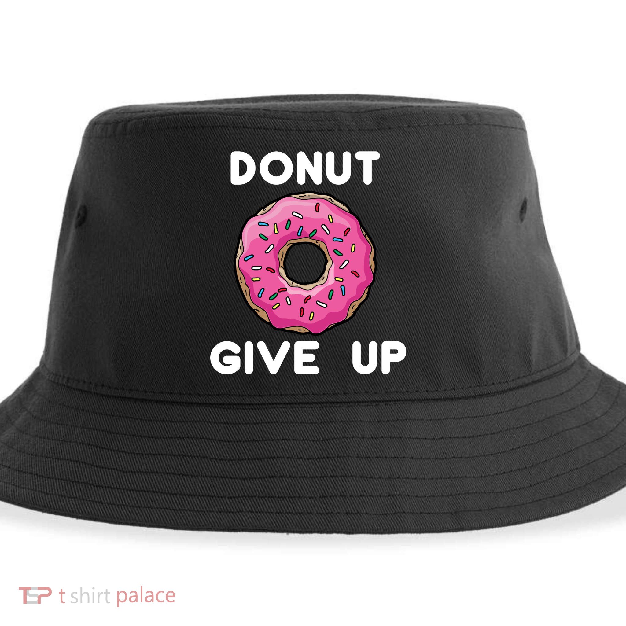 Donut Give Up Sustainable Bucket Hat