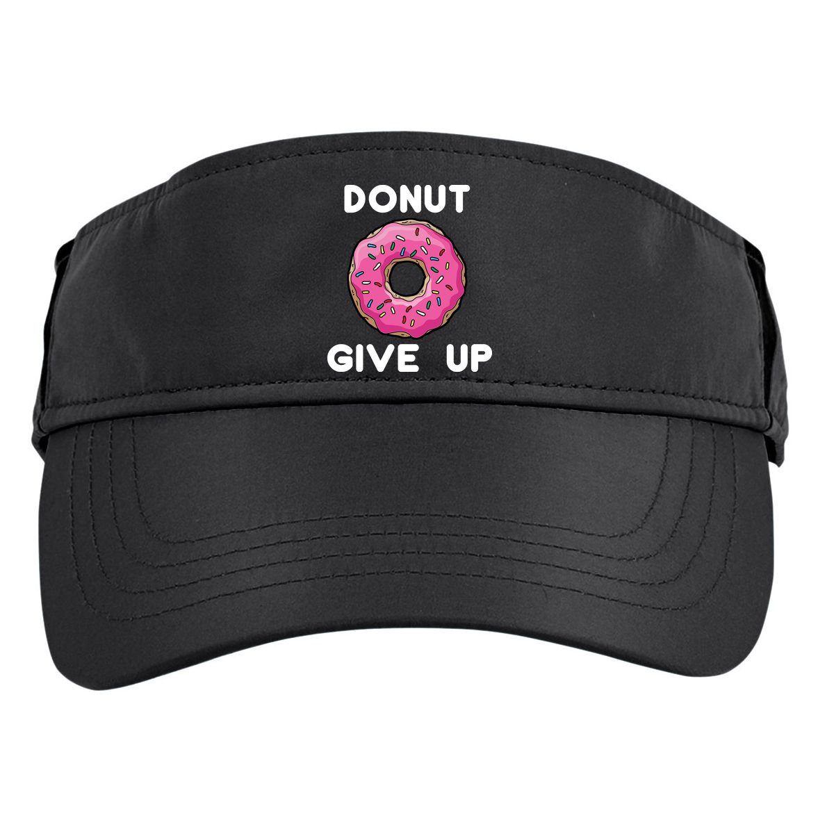 Donut Give Up Adult Drive Performance Visor