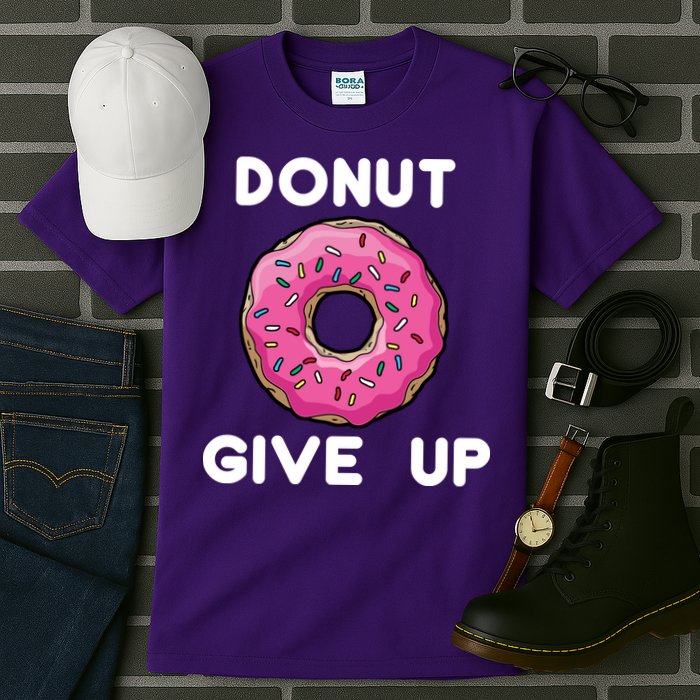 Donut Give Up Tall T-Shirt