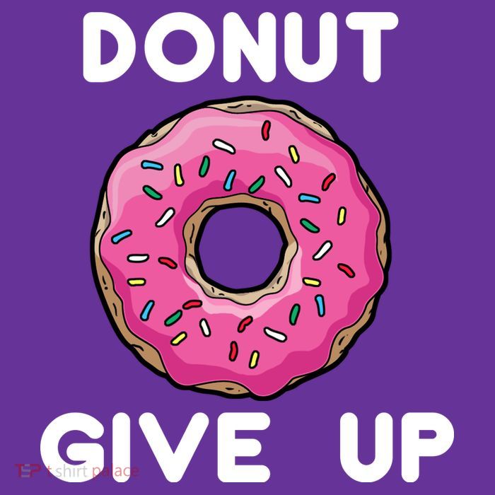 Donut Give Up Button
