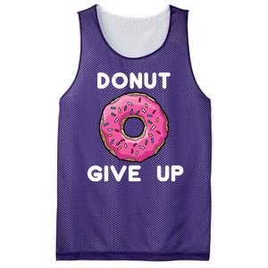 Donut Give Up Mesh Reversible Basketball Jersey Tank