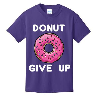 Donut Give Up Kids T-Shirt