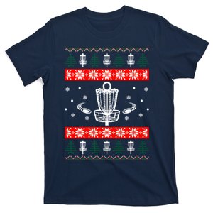 Disc Golf Ugly Christmas T-Shirt