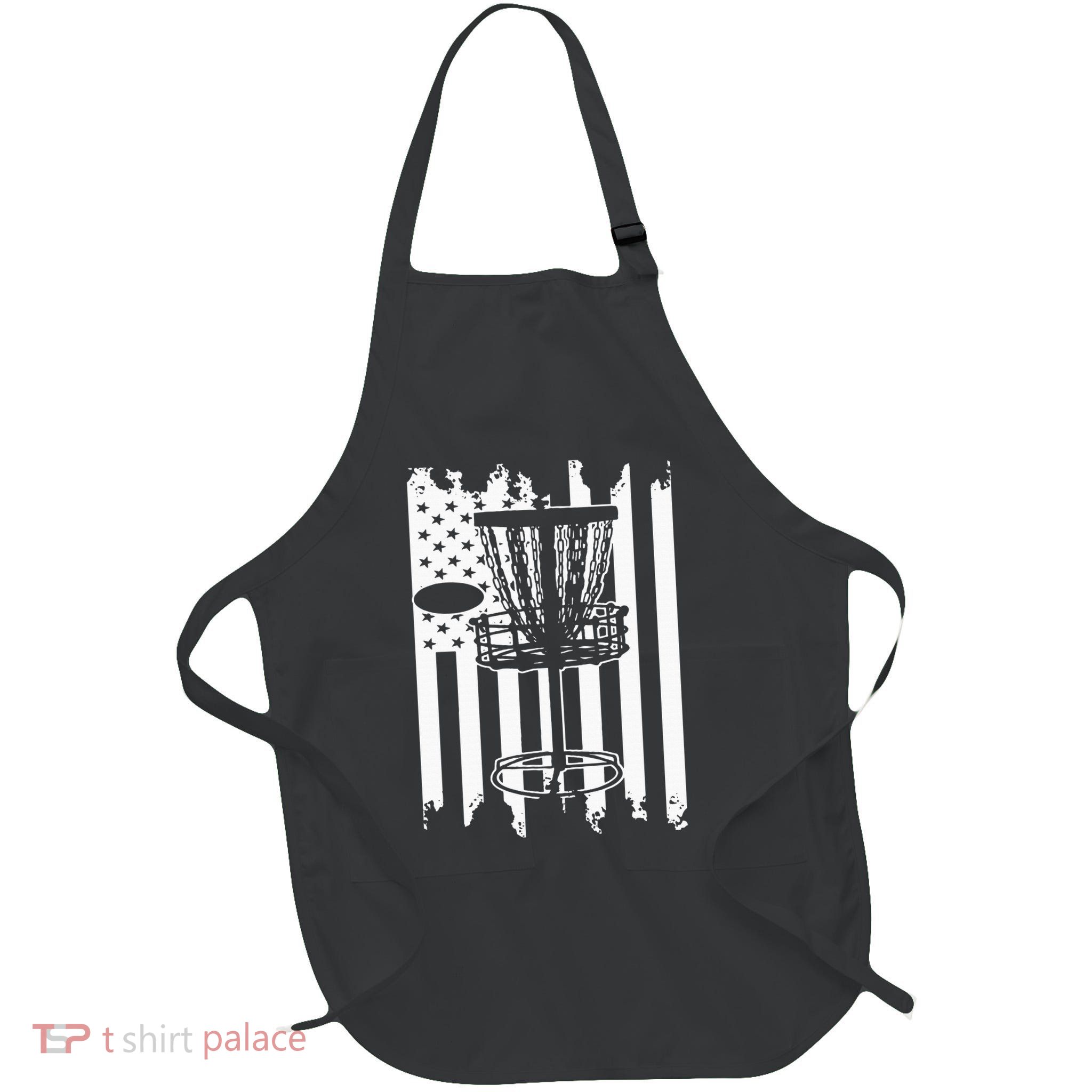 Disc Golf Usa Flag Apron