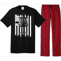 Disc Golf Usa Flag Pajama Set