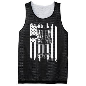 Disc Golf Usa Flag Mesh Reversible Basketball Jersey Tank