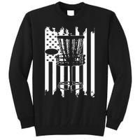 Disc Golf Usa Flag Tall Sweatshirt