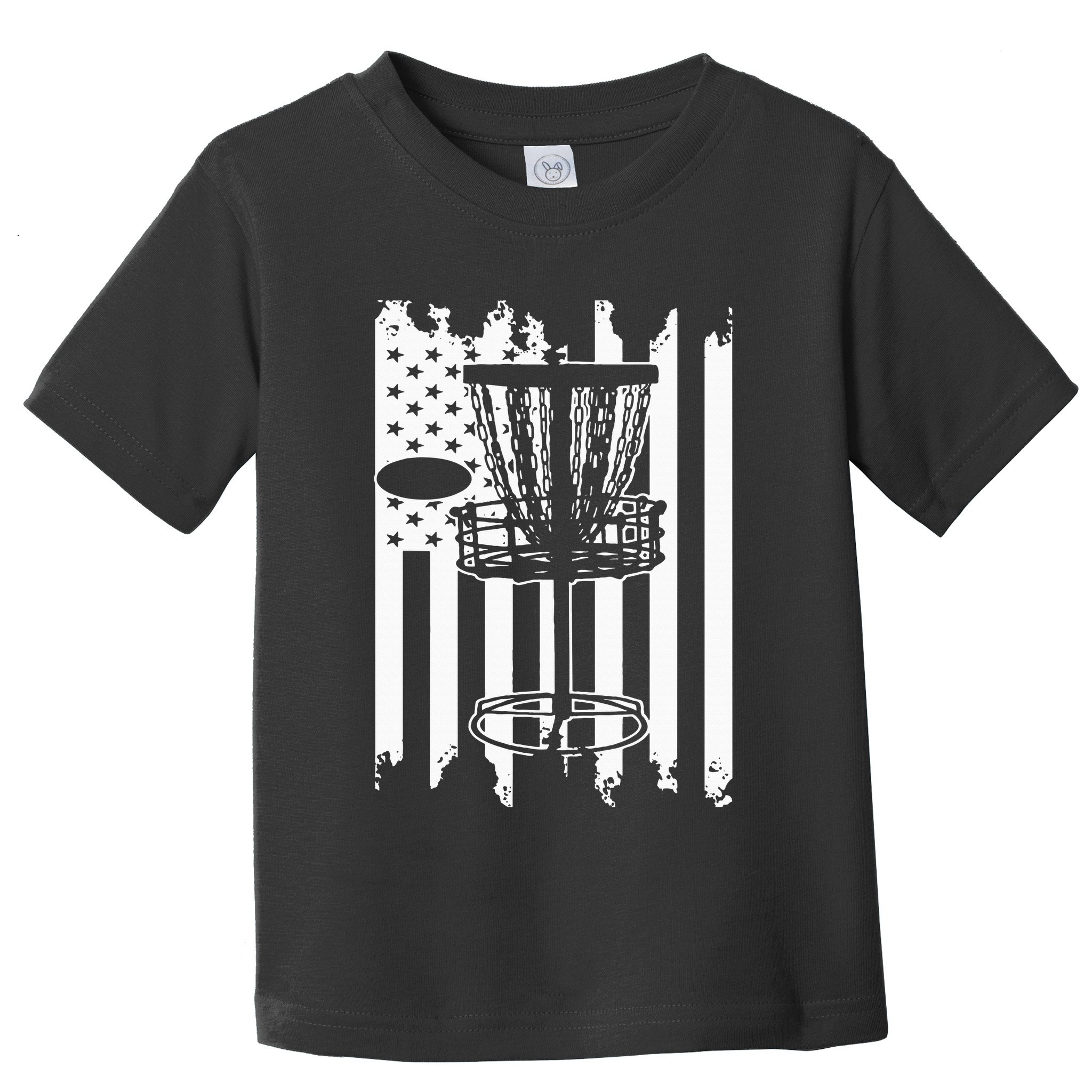 Disc Golf Usa Flag Toddler T-Shirt