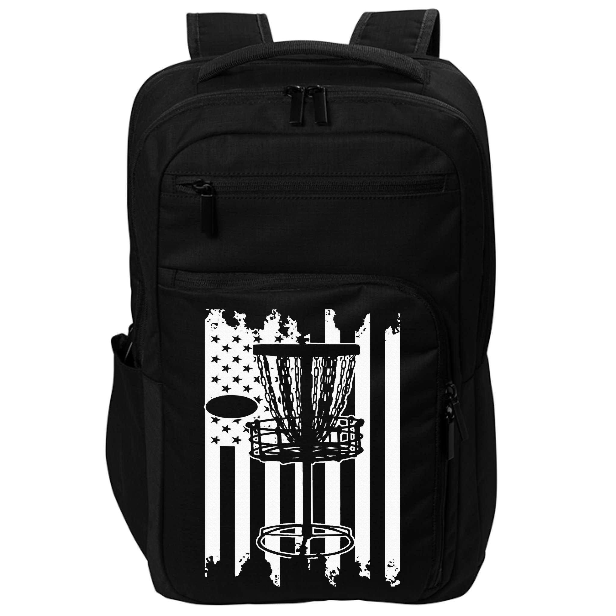 Disc Golf Usa Flag Impact Tech Backpack