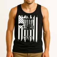 Disc Golf Usa Flag Tank Top
