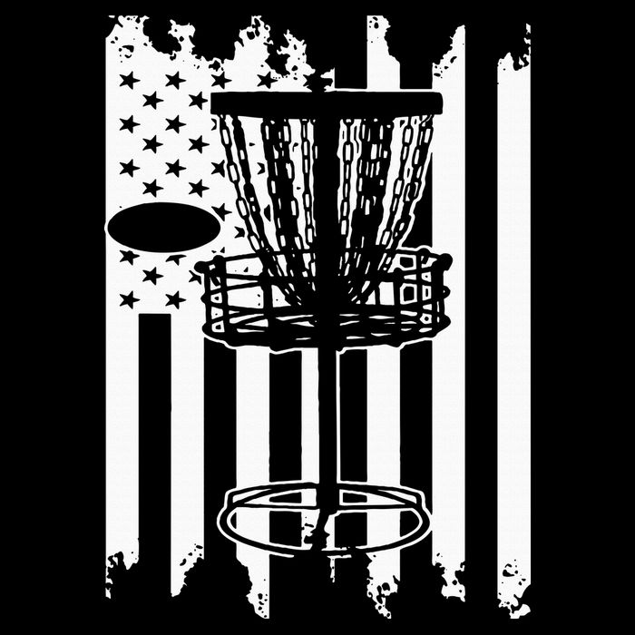 Disc Golf Usa Flag Tank Top