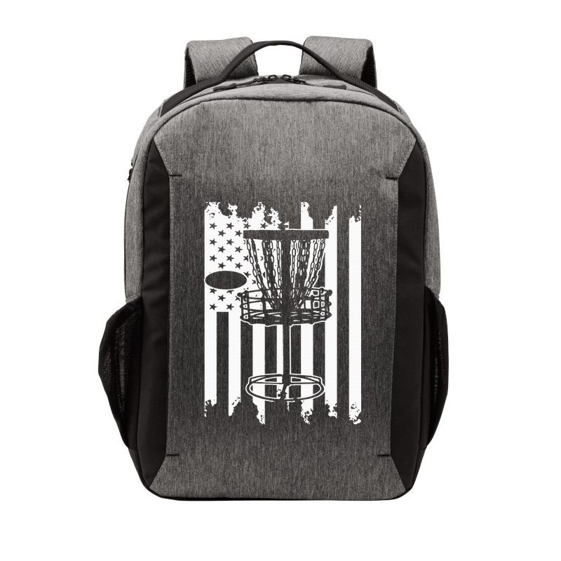 Disc Golf Usa Flag Vector Backpack