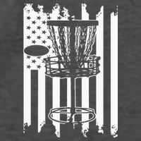 Disc Golf Usa Flag Vector Backpack