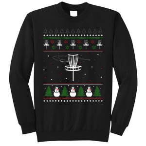 Disc Golf Ugly Christmas Sweater Pajama Gifts Sweatshirt