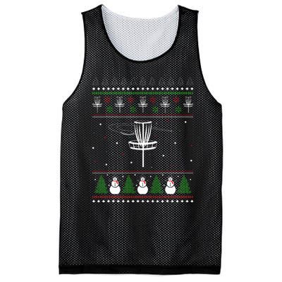 Disc Golf Ugly Christmas Sweater Pajama Gifts Mesh Reversible Basketball Jersey Tank