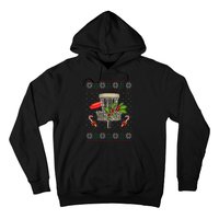 Disc Golf Ugly Christmas Pajama Xmas Funny Hoodie