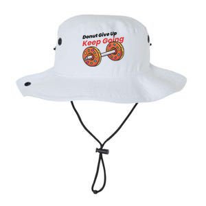 Donut Give Up Funny Fitness Gym Donut Sweets Lifting Legacy Cool Fit Booney Bucket Hat