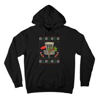 Disc Golf Ugly Christmas Pajama Xmas Funny golf player Hoodie