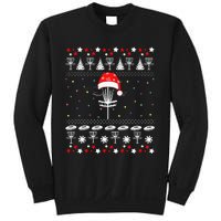 Disc Golf Ugly Christmas Sweater Pajama Sweatshirt