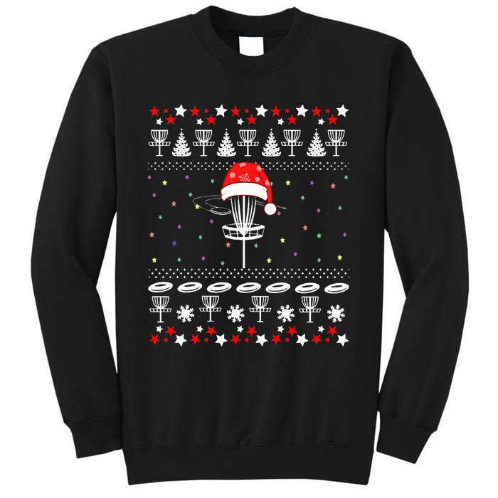 Disc Golf Ugly Christmas Sweater Pajama Sweatshirt