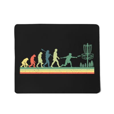 Disc Golf Vintage Sports Evolution Costume Family Mousepad