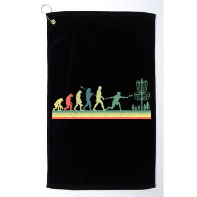 Disc Golf Vintage Sports Evolution Costume Family Platinum Collection Golf Towel