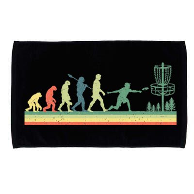 Disc Golf Vintage Sports Evolution Costume Family Microfiber Hand Towel