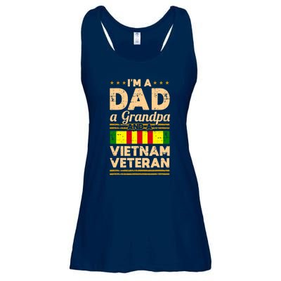 Dad Grandpa Vietnam Veteran Vintage Ladies Essential Flowy Tank