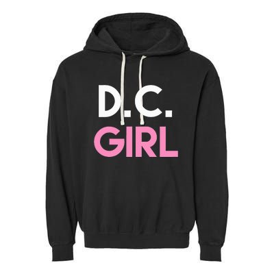 Dc Girl Washington Dc Garment-Dyed Fleece Hoodie